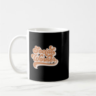 Retro Social Work For Social Worker Coffee Mug