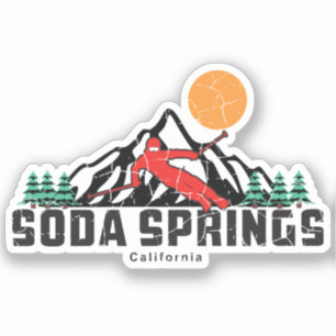 Retro Soda Springs Ski 