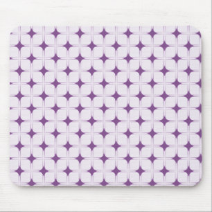 Retro Sophistication Mousepad, Purple Mouse Pad