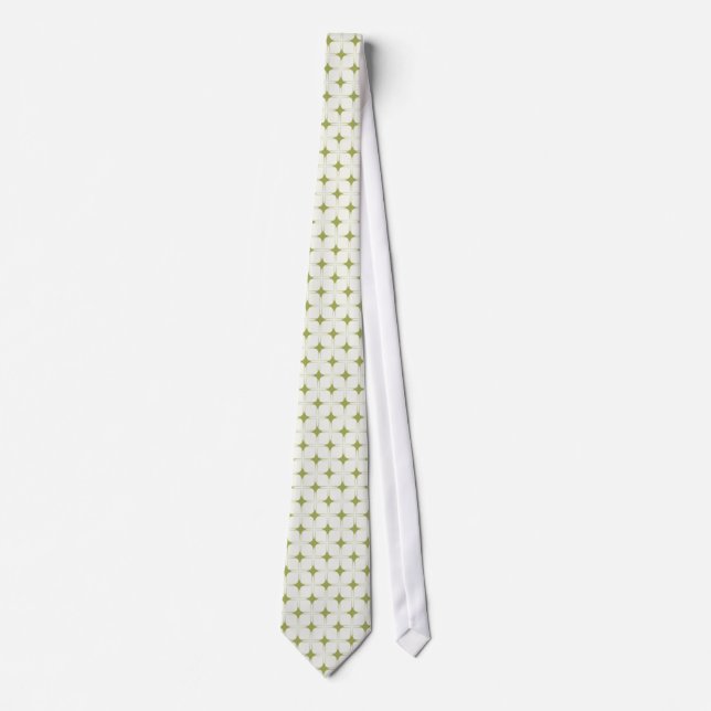 Retro Sophistication Tie, Lime Green Tie (Front)