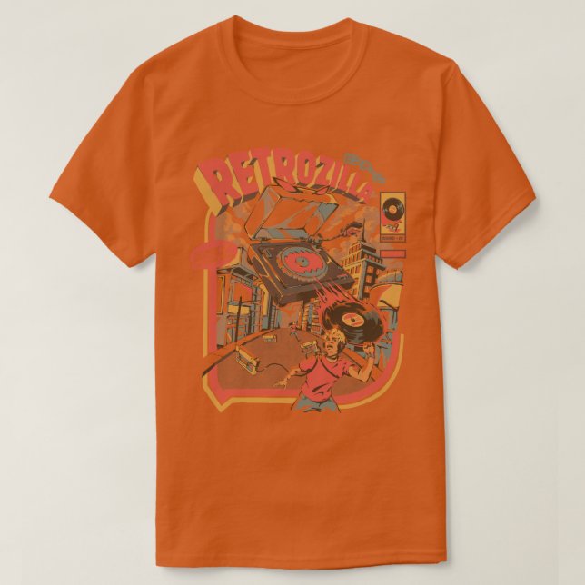 Retro Soundzilla  T-Shirt (Design Front)