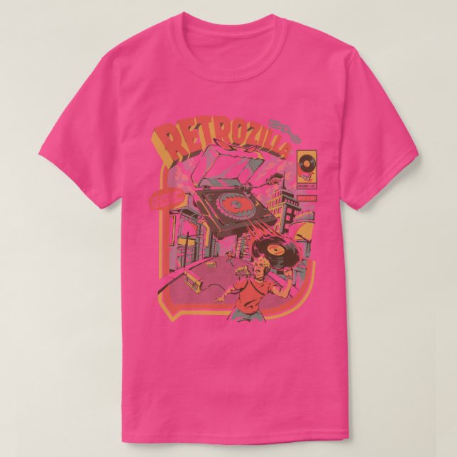 Retro Soundzilla T-Shirt (Design Front)