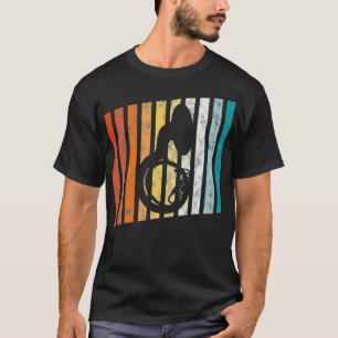 Retro Sousaphone Tuba  70s Music Band Distressed T-Shirt