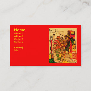RETRO SOVIET BUSINESS CARD