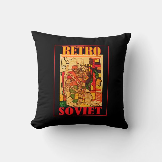 RETRO SOVIET CUSHION (Front)