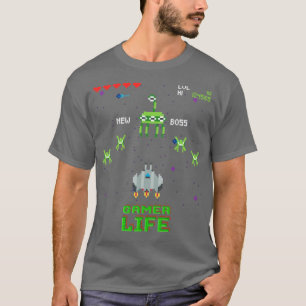 Retro Space Arcade Video Game3 T-Shirt