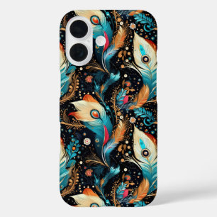 Retro Space Exploration Galaxy iPhone 16 Case