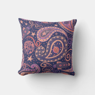 Retro Space Galaxy Cushion