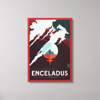 Retro Space Poster-Cassini Mission To Saturn