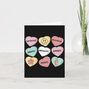 Retro Sped Teacher Advocate Equity Adapt Conversat Card