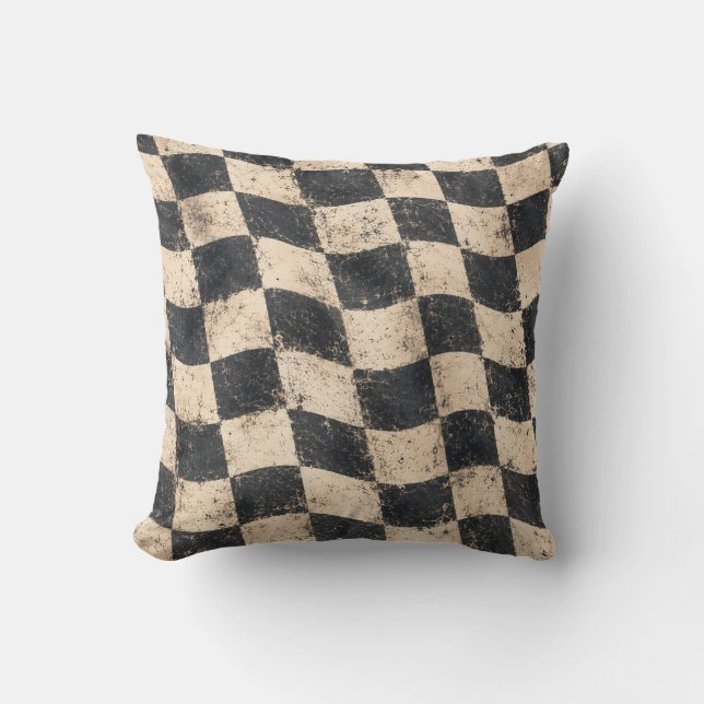 Retro Speedway Sofa Accent Style Cushion (Front)