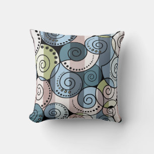 Retro, spiral cushion