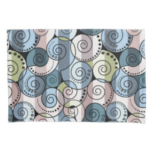 Retro, spiral pillowcase