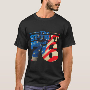 Retro Spirit Of 76 4th Of July Shirt 