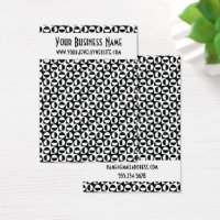 Retro Split Circles Patterns Earring Display Cards