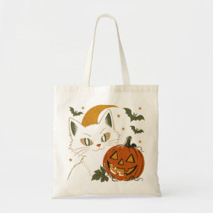 Retro Spooky Autumn Tote Bag