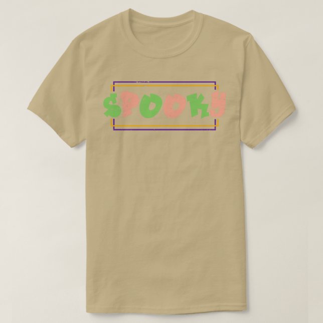 Retro Spooky Halloween T-Shirt (Design Front)