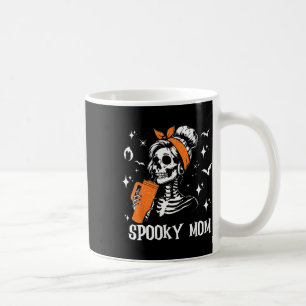 Retro Spooky Mum Halloween Costume Women Spooky Ma Coffee Mug