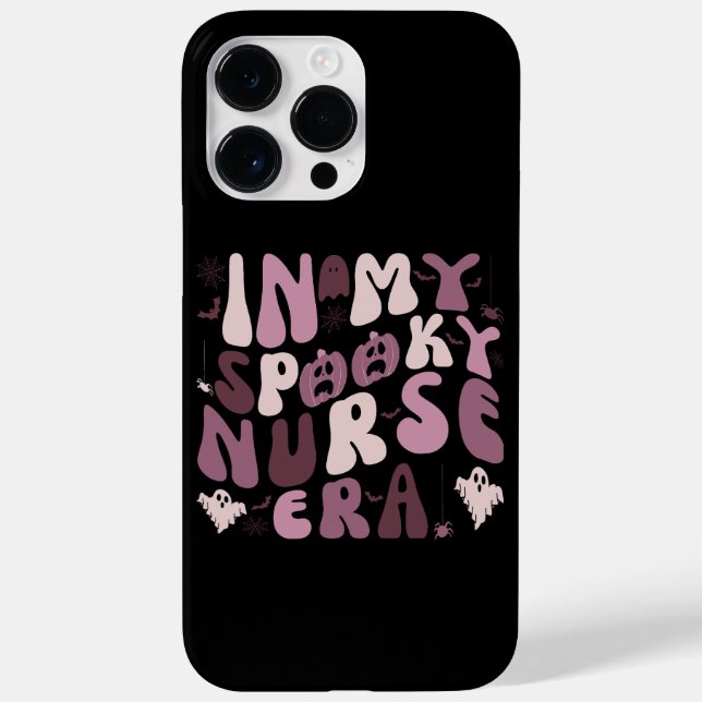 Retro Spooky Nurse Quote Halloween  Case-Mate iPhone Case (Back)