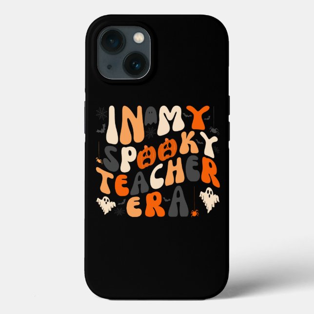 Retro Spooky Teacher Halloween  Case-Mate iPhone Case (Back)
