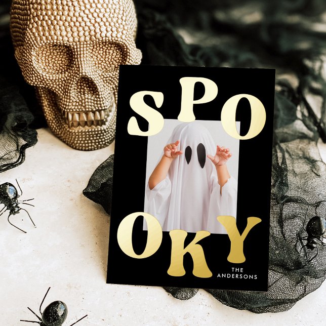 Retro Spooky Typography Photo Halloween (Creator Uploaded)