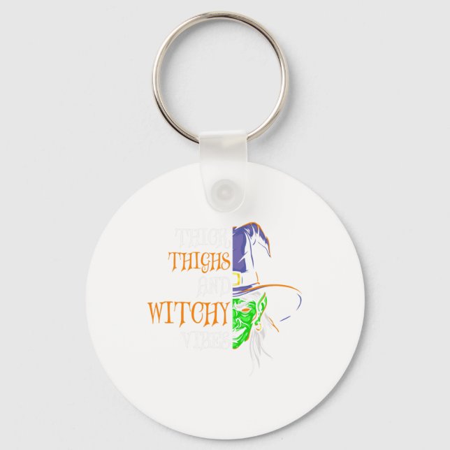 Retro Spray Tan Artist Halloween Ghosts Sunless Ta Key Ring (Front)