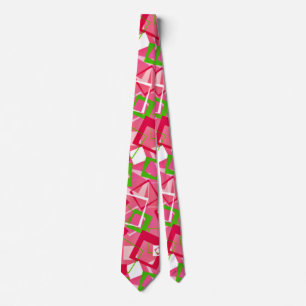 Retro Squares Pattern Tie