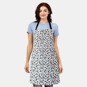 Retro Squiggle Pattern Apron