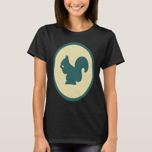 Retro Squirrel Vintage Wild Animal T-Shirt