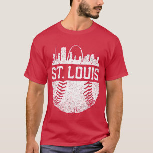 Retro St Louis Baseball Vintage T-Shirt
