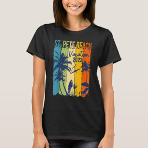 Retro St. Pete Beach 2023 Florida Family Vacation T-Shirt