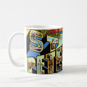 Retro St Petersburg Florida Coffee Mug
