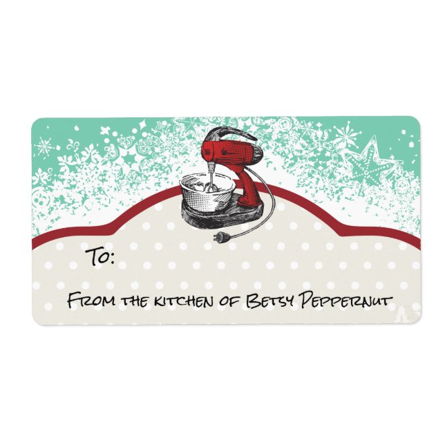 Retro stand mixer from the kitchen of Christmas (Front)