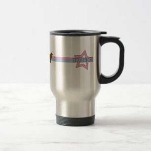 Retro Star Hovawart Travel Mug