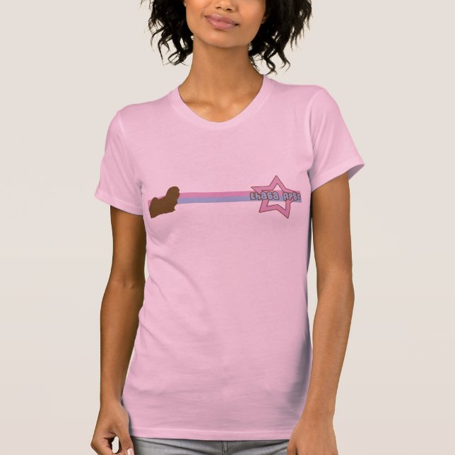 Retro Star Lhasa Apso T-Shirt (Front)