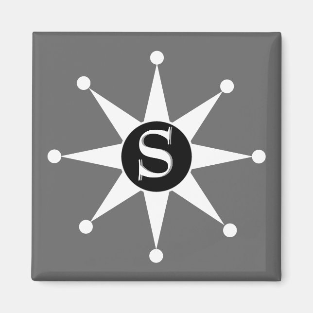 Retro Star Magnet (Front)