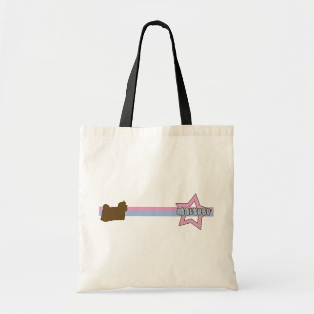 Retro Star Maltese Bag (Front)
