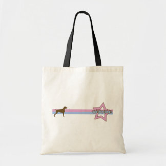 Retro Star Weimaraner Bag