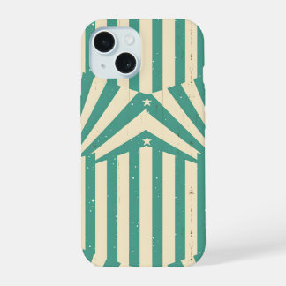 Retro Starburst iPhone 15 Case