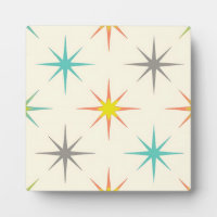 Retro Starburst Mid-Century Pattern