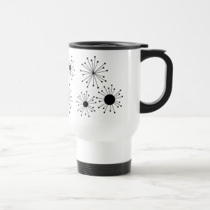 Retro Starburst Travel Mug