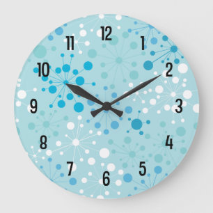 Retro Starburst Wall Clock