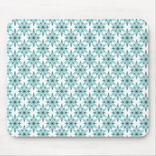 Retro Starlight Mousepad, Turquoise Mouse Pad