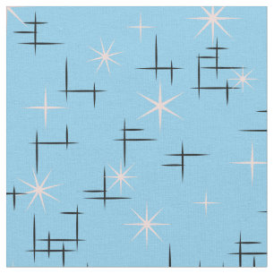 Retro Stars Fabric