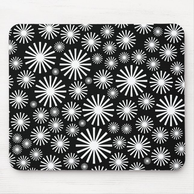 Retro Stars Mouse Pad (Front)