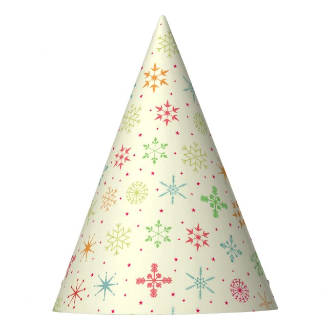 Retro Stars Party Hat (Front)