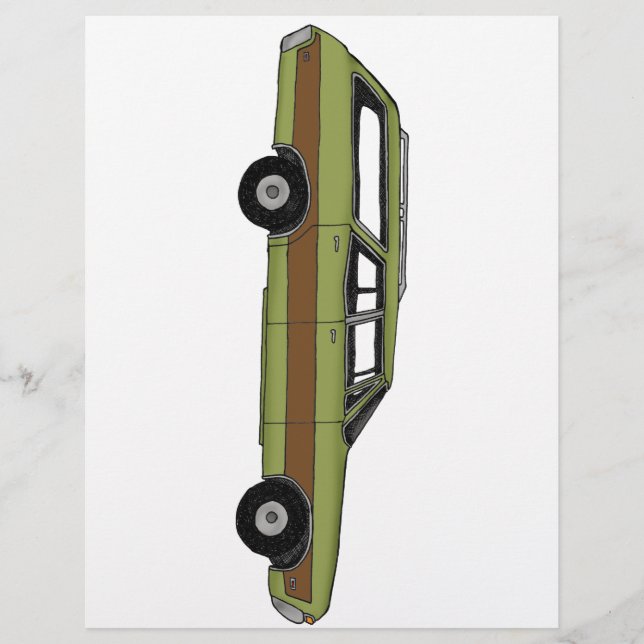 retro station wagon (Front)