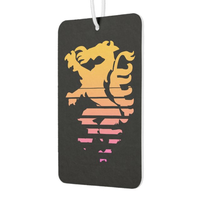 Retro Steiermark Österreich Panther Wappen  Car Air Freshener (Left)