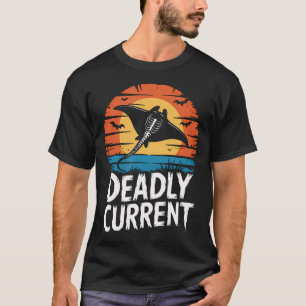 Retro Stingray Deadly Current Halloween Spooky T-Shirt