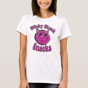 Retro Stinky Skunk Snacks T-Shirt